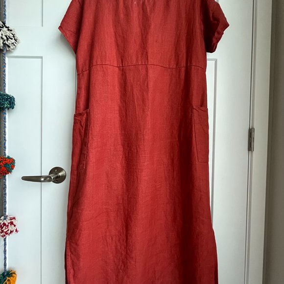 Christy Dawn Seaton Dress - Rust L - Picture 7 of 16